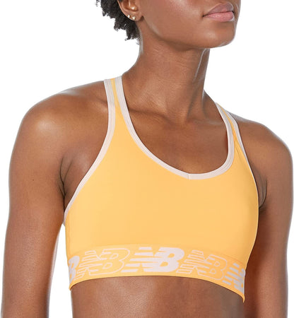 Women'S NB Pace Bra Vibrant Apricot / 2022 / Large