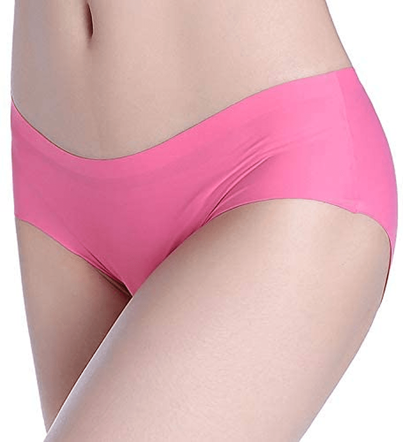 Women'S No Show Hiphugger Panties Pack of 6 Apparel & Accessories > Clothing > Underwear & Socks > Underwear Alruy   