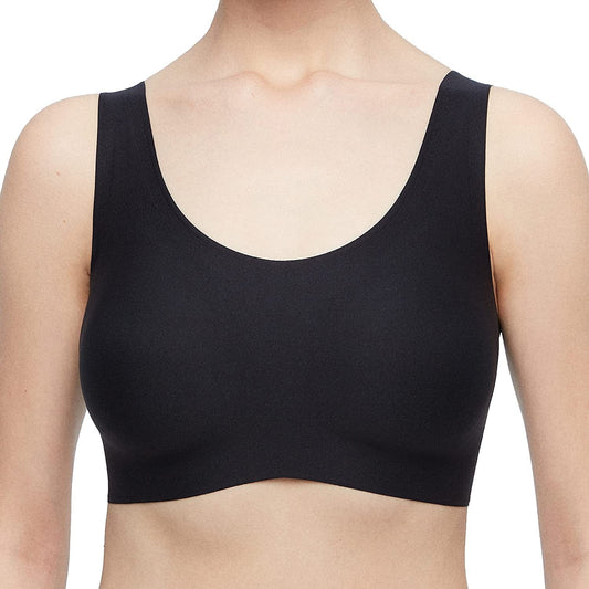 Women'S Onesize Wireless Seamless Comfrot Full Coverage Bra with Back Hook Black