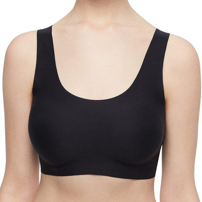 Women'S Onesize Wireless Seamless Vest Bras Full Coverage Comfort Revelution Black / Standard / One Size