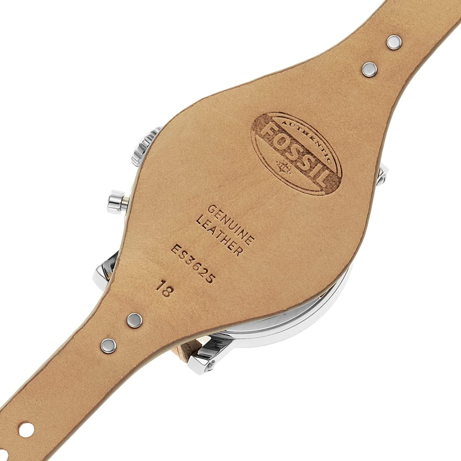 Women'S Original Boyfriend Stainless Steel and Leather Quartz Chronograph Watch
