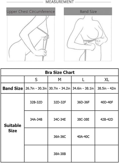 Women'S Padded Nursing Maternity Bra with Extra Bra Extenders for Sleep and Breastfeeding Purple/Grey / X-Large