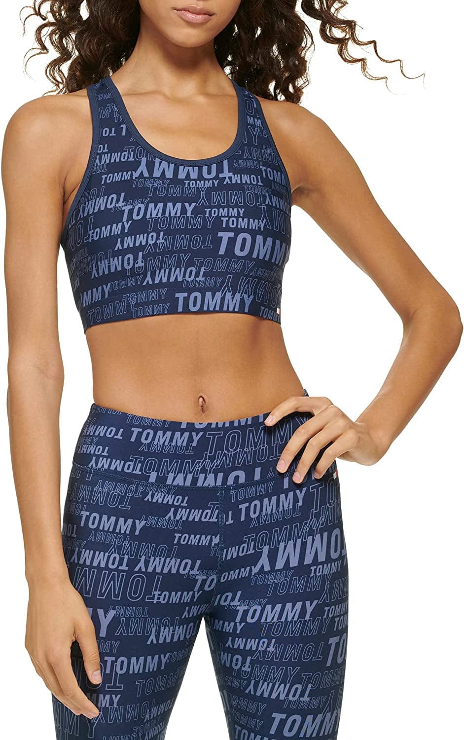 Women'S Performance Sports Bra Navy Sky / Large