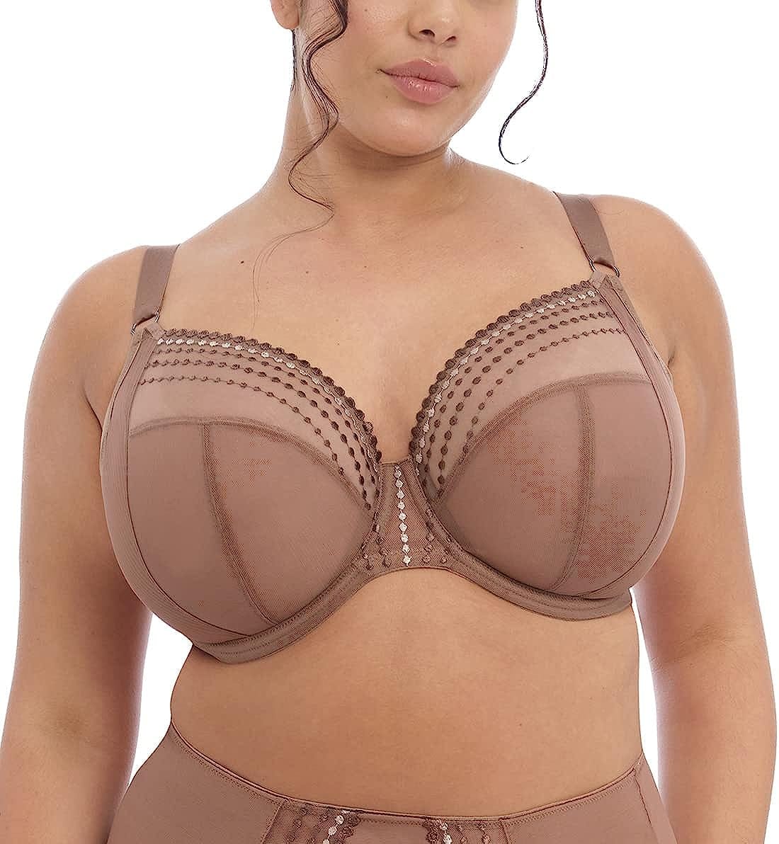 Women'S plus Size Matilda Underwire Embroidered Plunge Bra Clove / 42H