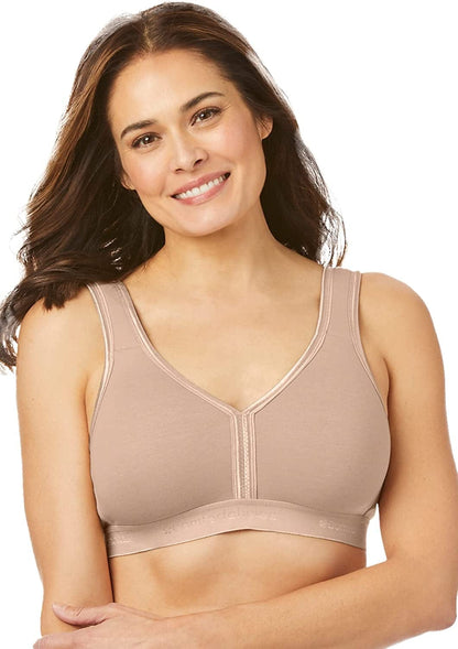 Women'S plus Size Wireless T-Shirt Bra Nude (0583) / 52DDD