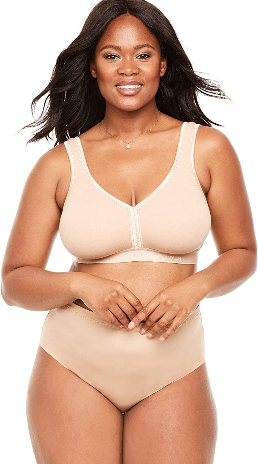 Women'S plus Size Wireless T-Shirt Bra