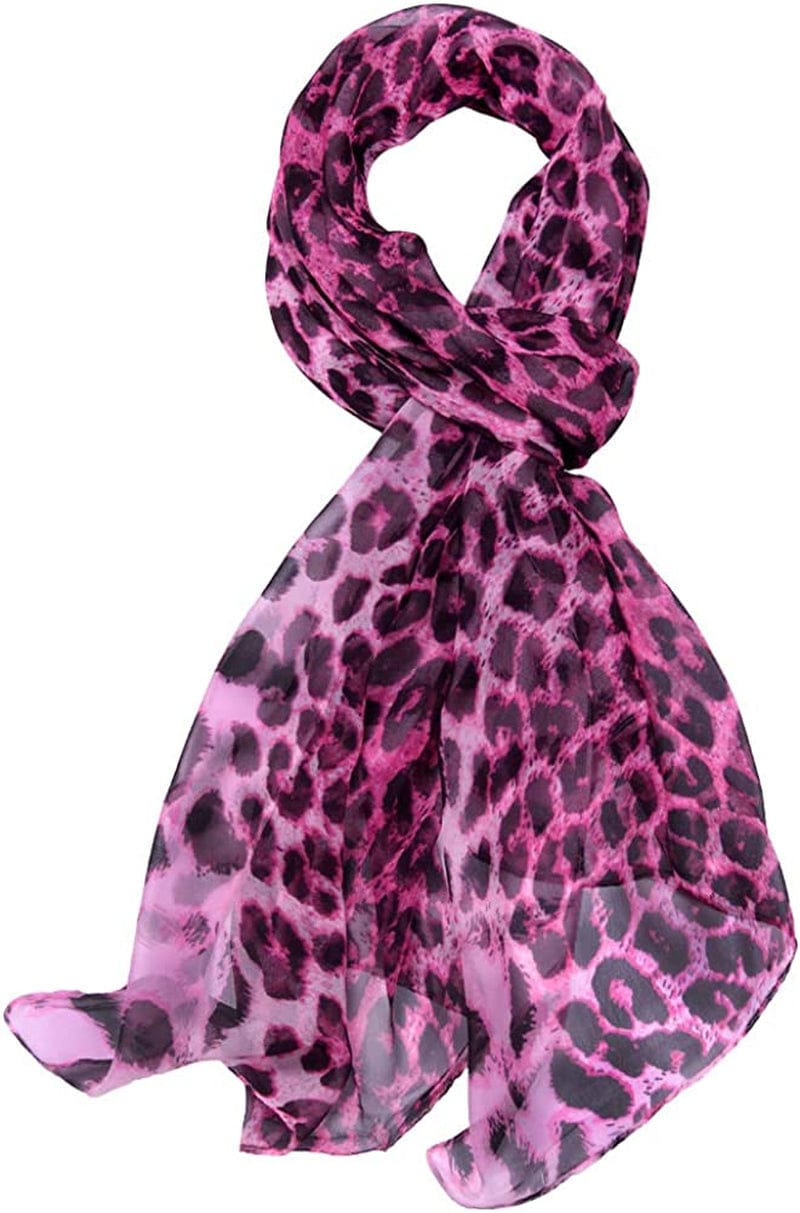 Women'S Polyester Chiffon Scarf Neck Fashionable Printing Floral Country Style Lightweight Scarves for Ladies and Girls Apparel & Accessories > Clothing Accessories > Scarves & Shawls Persmileful   