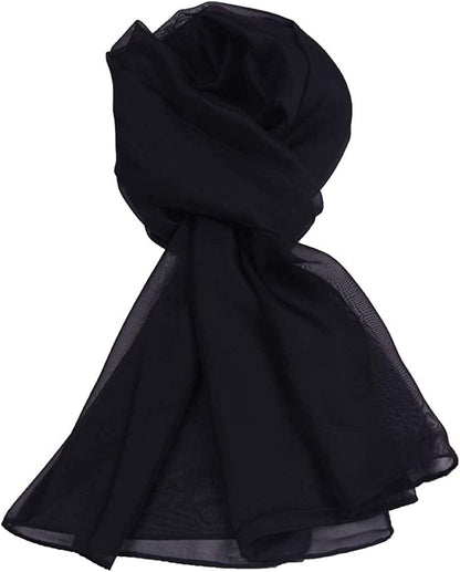 Women'S Polyester Chiffon Scarf Neck Fashionable Printing Floral Country Style Lightweight Scarves for Ladies and Girls Apparel & Accessories > Clothing Accessories > Scarves & Shawls Persmileful 012  