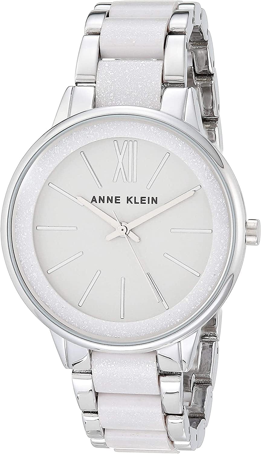 Women'S Resin Bracelet Watch Grey/Silver