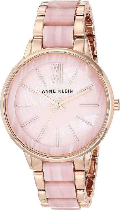 Women'S Resin Bracelet Watch Light Pink/Rose