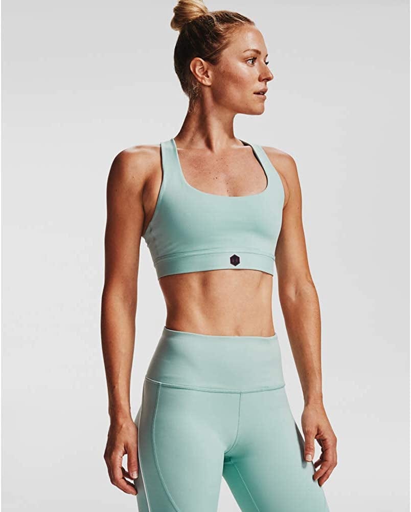 Women'S Rush Low Sports Bra Enamel Blue (477)/Black / X-Large