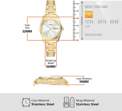 Women'S Scarlette Stainless Steel Quartz Watch