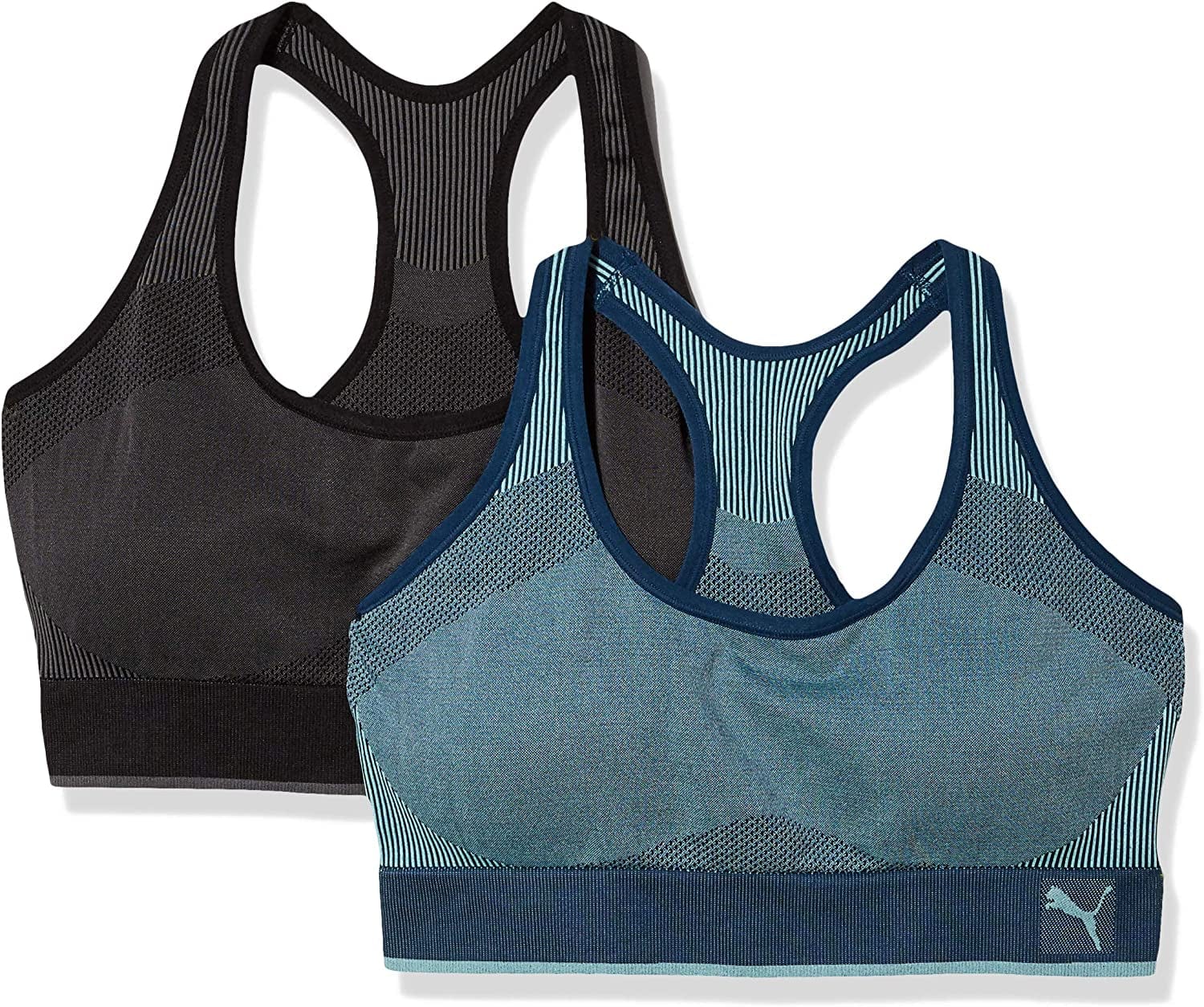 Women'S Seamless Bra Blue Combo / Small