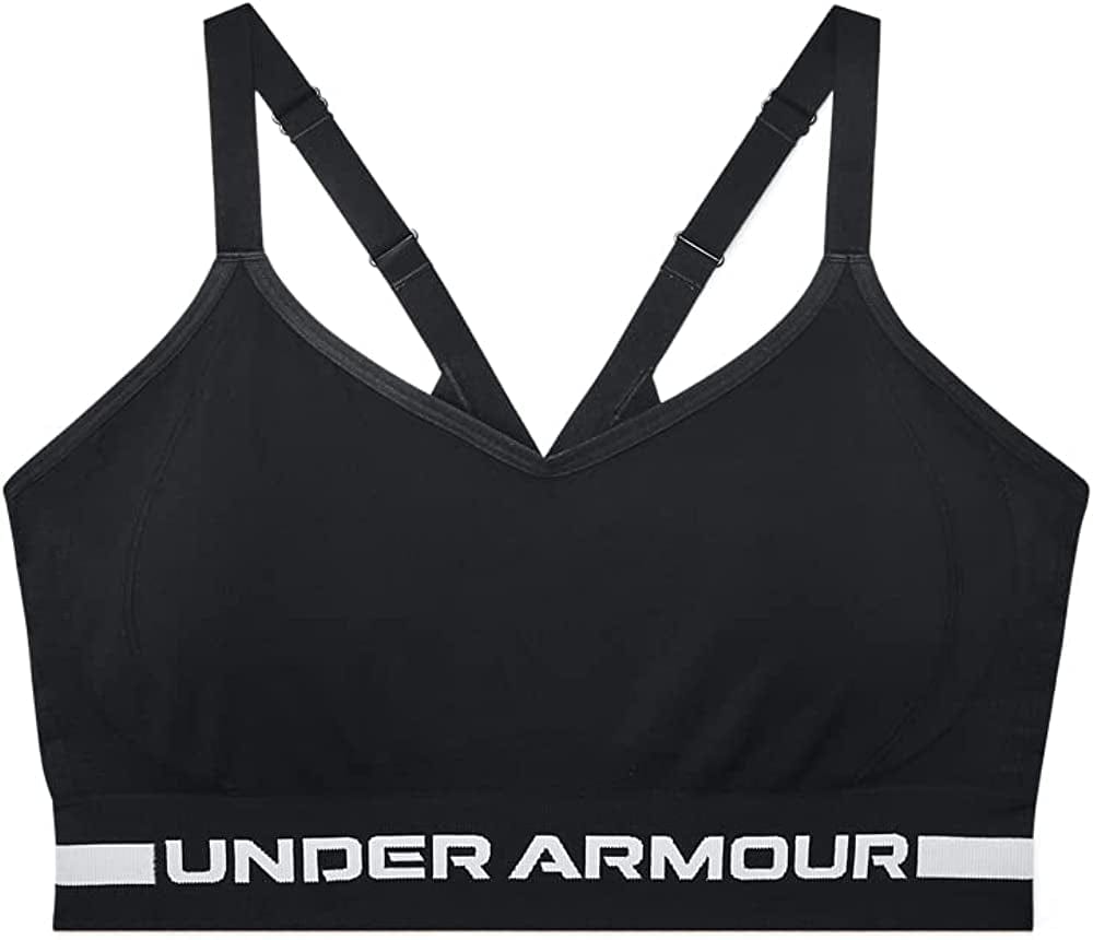 Women'S Seamless Low Impact Long Bra Black (001)/Beta / 3X