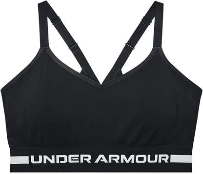 Women'S Seamless Low Impact Long Bra Black (001)/Beta / 3X