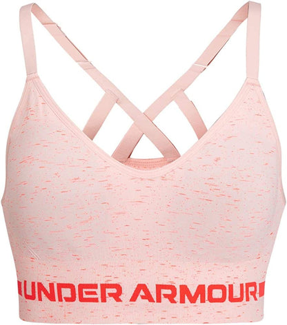 Women'S Seamless Low Impact Long Heather Bra Beta Tint (658)/Beta / X-Large