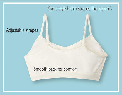 Women'S Seamless Padded Wirefree Comfort Bra Bralette