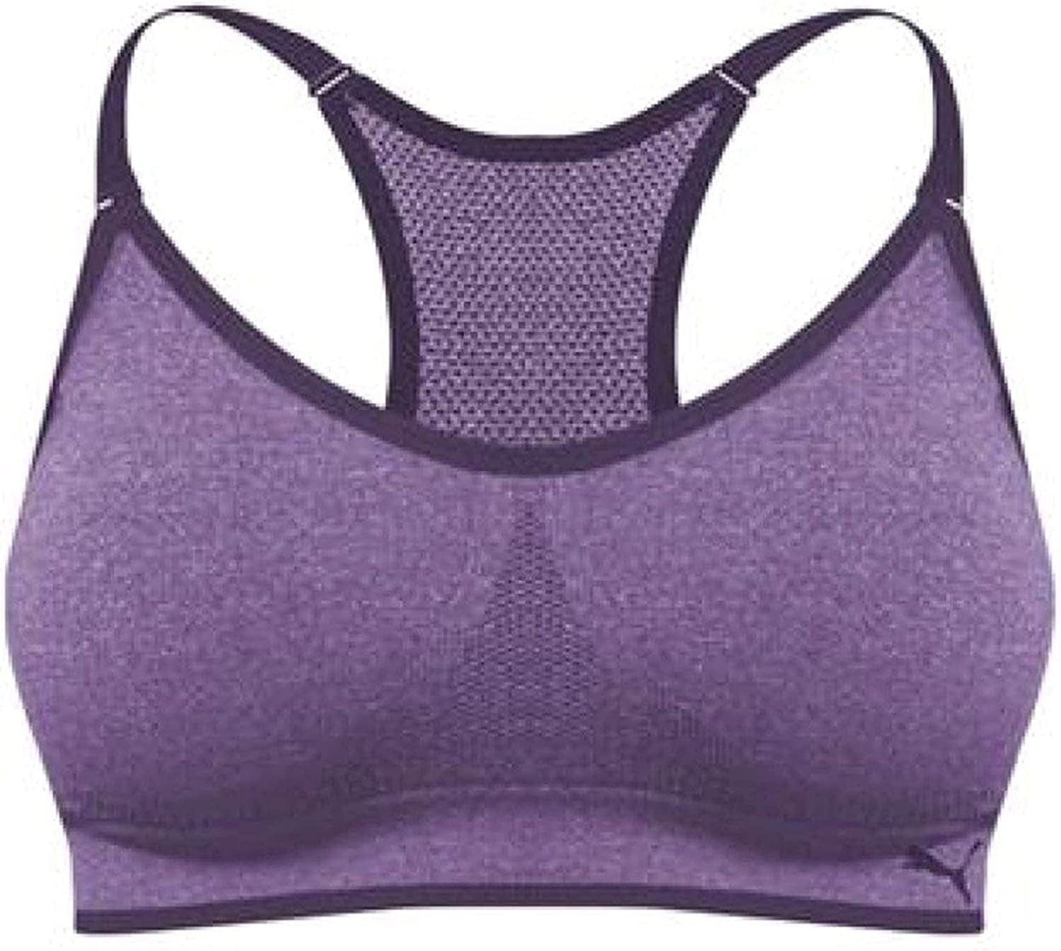 Women'S Seamless Sports Bra Purple / X-Large
