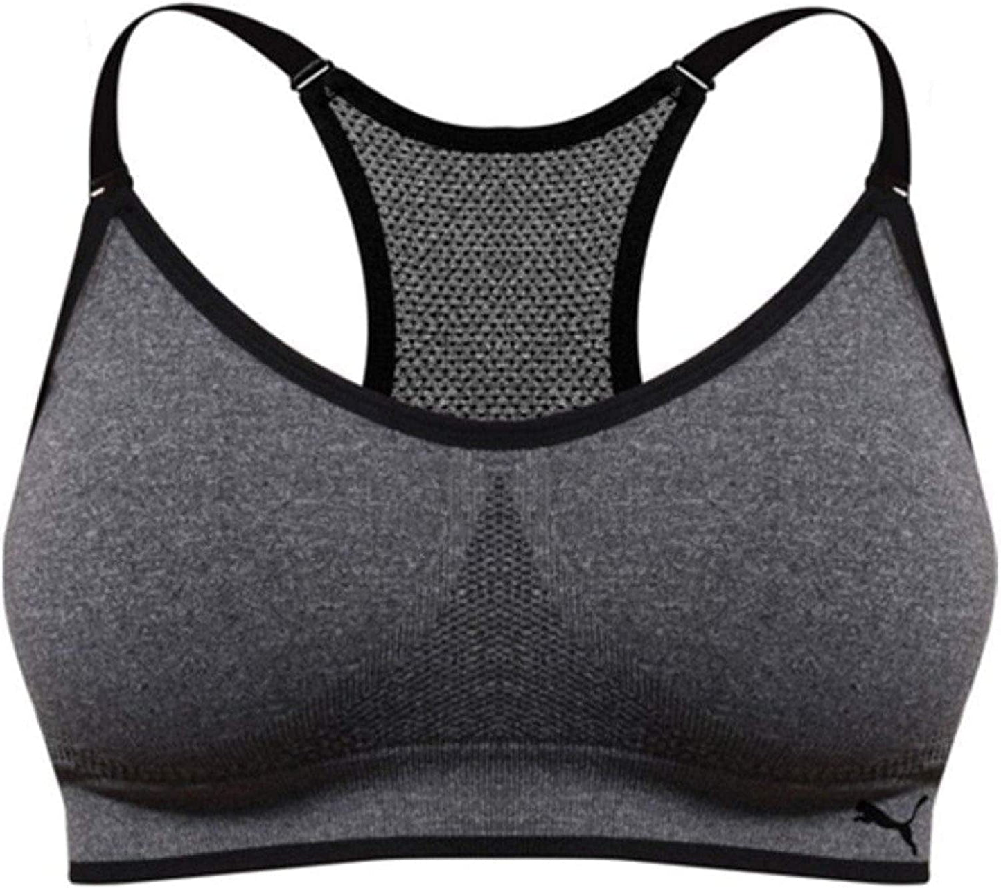 Women'S Seamless Sports Bra Grey / Large