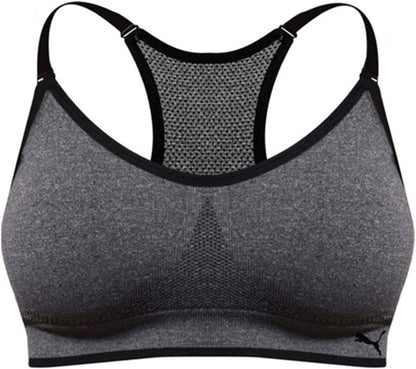 Women'S Seamless Sports Bra Grey / Large