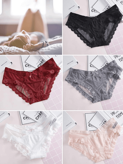 Women’S Seamless Underwears Panties Sexy Lace Hipster Bikini Thong Briefs Panty Underwear for Women Apparel & Accessories > Clothing > Underwear & Socks > Underwear Generic   