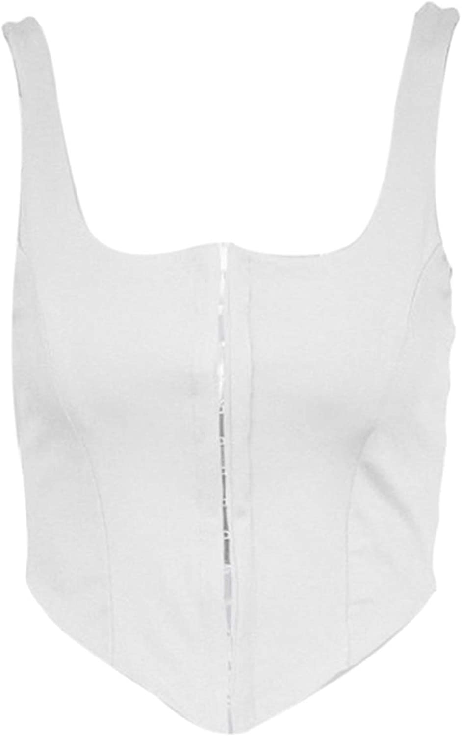 Women'S Sexy Push up Bustiers Corsets Crop Tops Strapless Slim Tank Top Bodice Y2K E-Girl Clubwear Party Outwear Apparel & Accessories > Clothing > Underwear & Socks > Lingerie REDWOON   