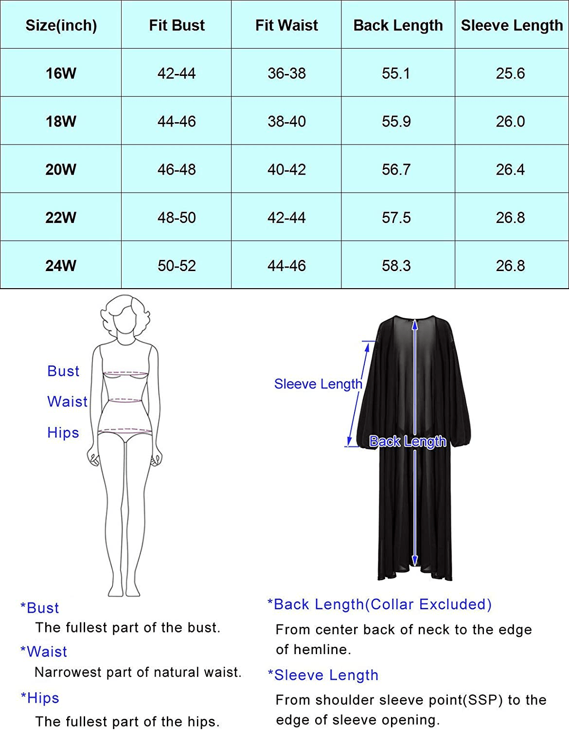 Women'S Sheer Mesh Long Sleeve Maxi Beach Dress Swimwear Bikini Cover Ups Apparel & Accessories > Clothing > Swimwear Kylie Max   