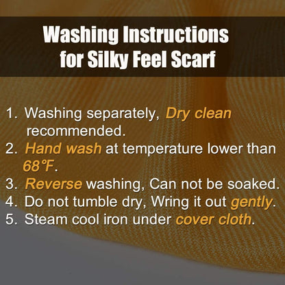 Women'S Silky Scarf Pashmina Shawls and Wraps for Wedding Favors Bride Bridesmaid Gifts Evening Dress Shawl Apparel & Accessories > Clothing Accessories > Scarves & Shawls KYLIE MAX   