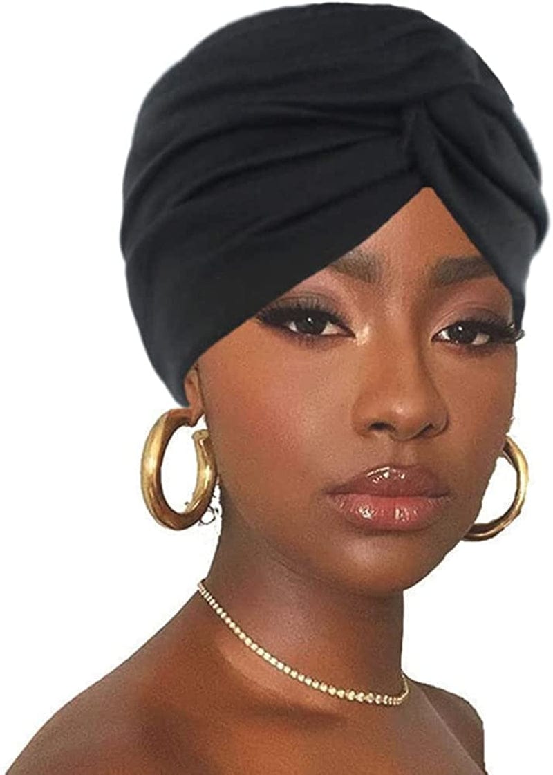 Women'S Sleep Soft Turban Pre Tied Cotton India Chemo Cap Beanie Turban Headwear Apparel & Accessories > Clothing Accessories > Headwear Hcimooy   