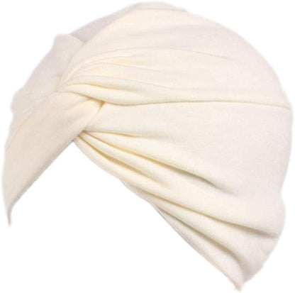 Women'S Sleep Soft Turban Pre Tied Cotton India Chemo Cap Beanie Turban Headwear Apparel & Accessories > Clothing Accessories > Headwear Hcimooy   