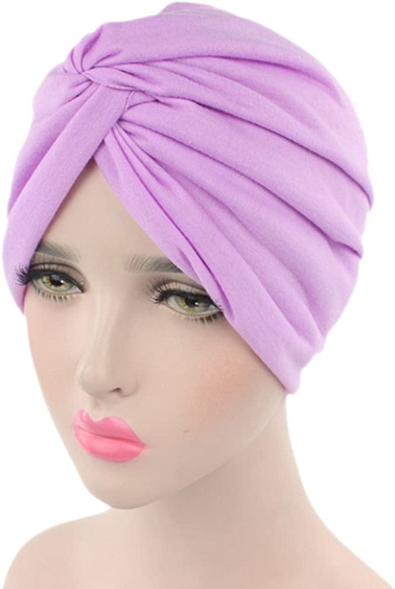 Women'S Sleep Soft Turban Pre Tied Cotton India Chemo Cap Beanie Turban Headwear Apparel & Accessories > Clothing Accessories > Headwear Hcimooy   
