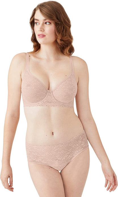 Women'S Soft Sense Lace Underwire Bra