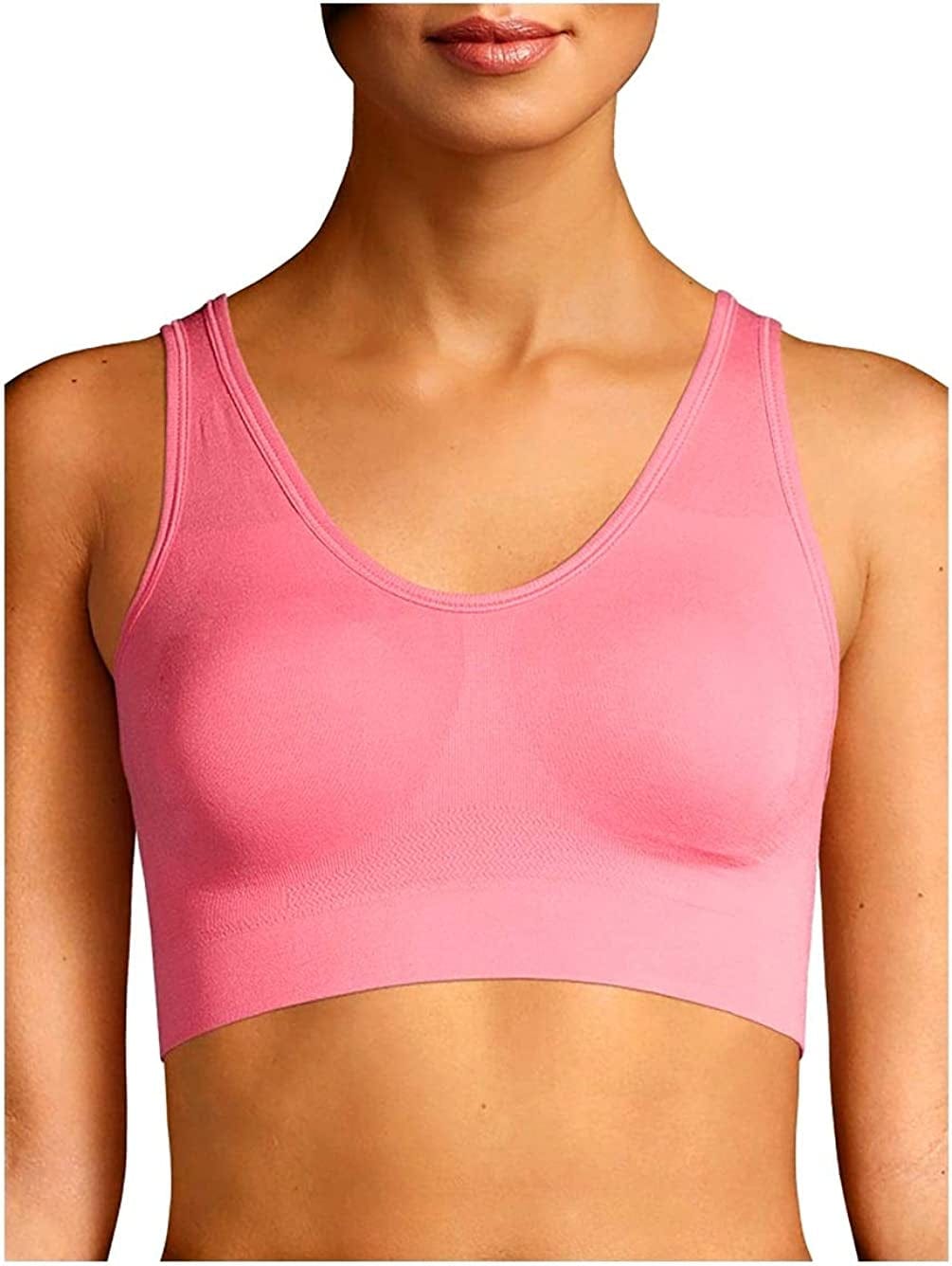 Women'S Sports Bra Pink Saphire Comfy Bra / Small