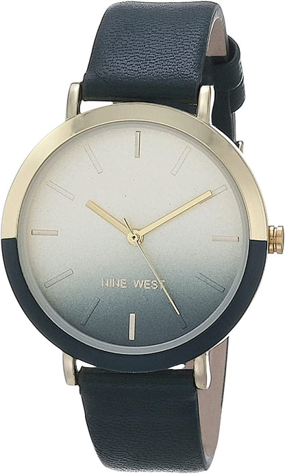 Women'S Strap Watch Green/Gold