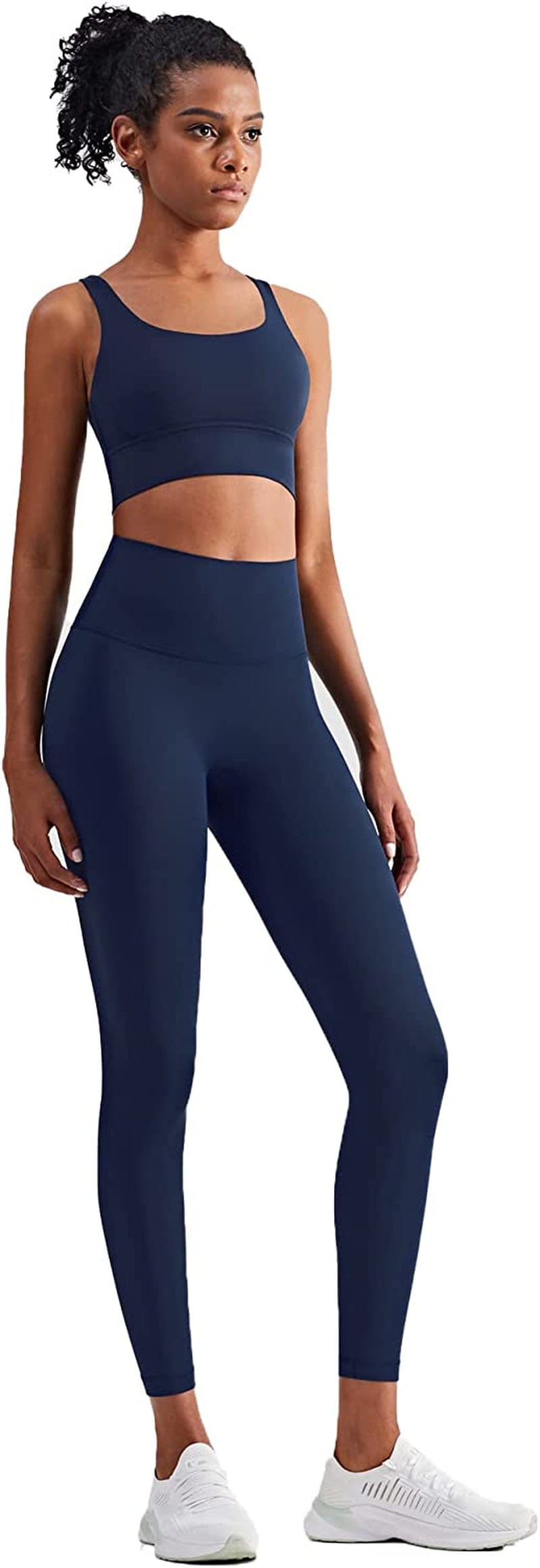 Women'S Strappy Sports Bras Fitness Workout Padded Yoga Bra Criss Cross Back