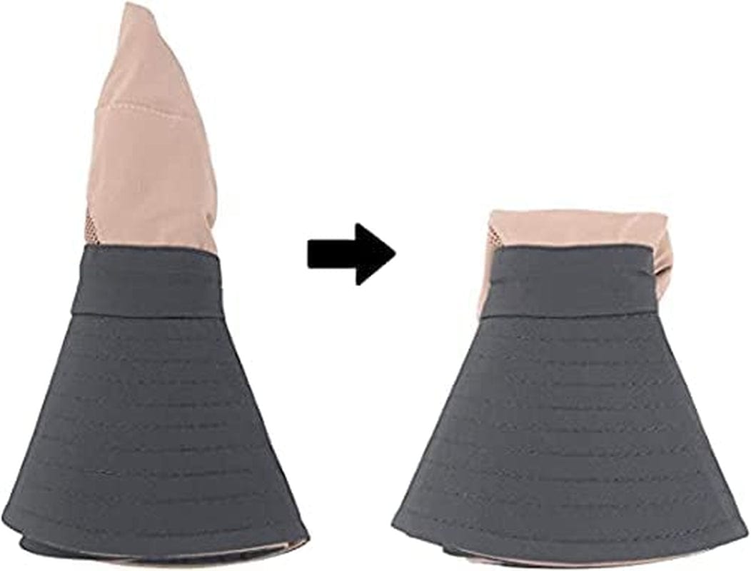 Women'S Summer Sun-Hat Ponytail - Uv-Protection Mesh Wide Brim Foldable Hat with Ponytail Hole Apparel & Accessories > Clothing Accessories > Hats Pogah   
