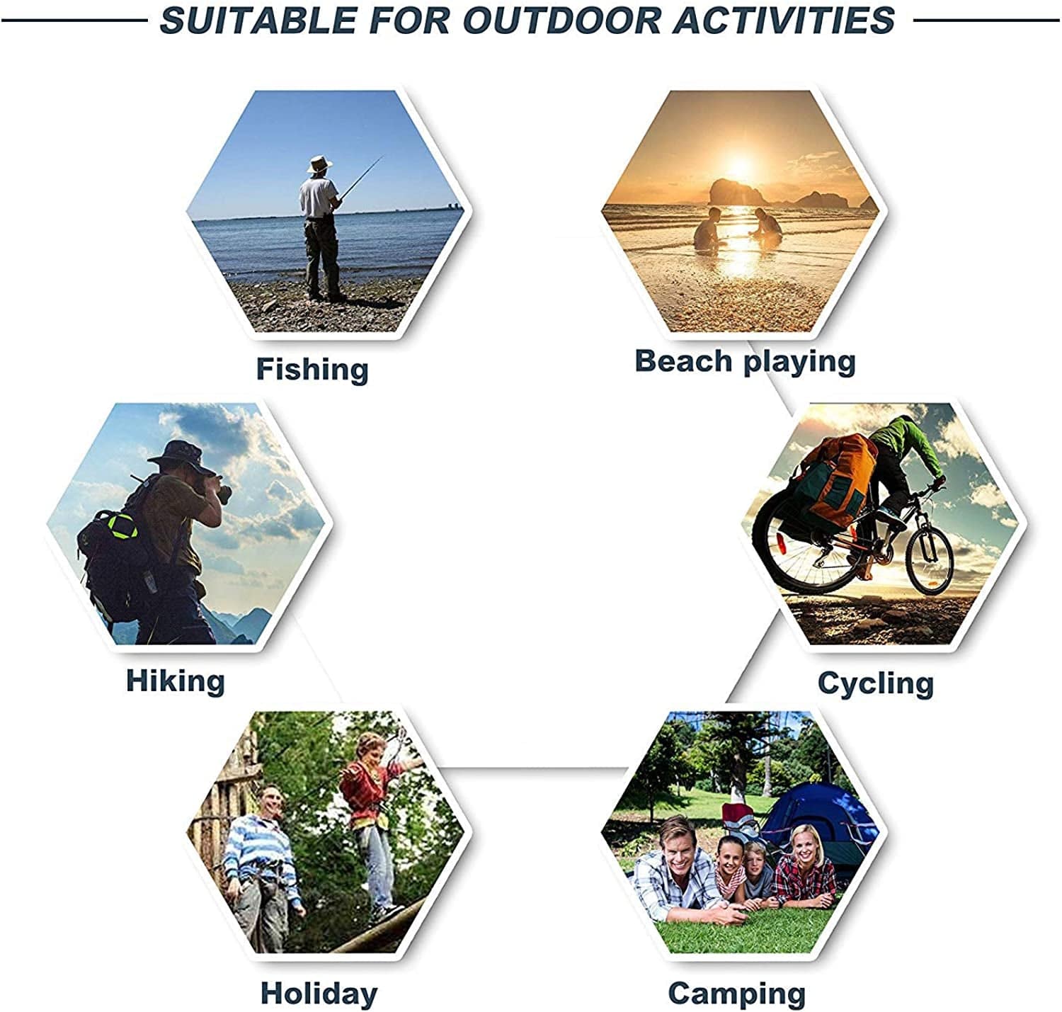 Women'S Summer Sun Outdoor UV Protection Foldable Mesh Wide Brim Beach Fishing Bucket Hat Apparel & Accessories > Clothing Accessories > Hats Muryobao   