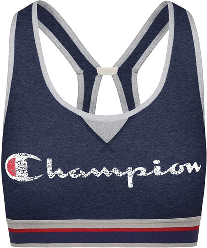 Women'S the Authentic Sports Bra Imperial Indigo Heather/Sideline Heather-549694 / Small