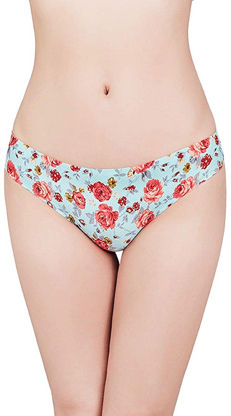Women's Thongs Breathable Cotton Panties Stretch Low Rise Sexy G-String No Show Underwear Apparel & Accessories > Clothing > Underwear & Socks > Underwear Angelhood   