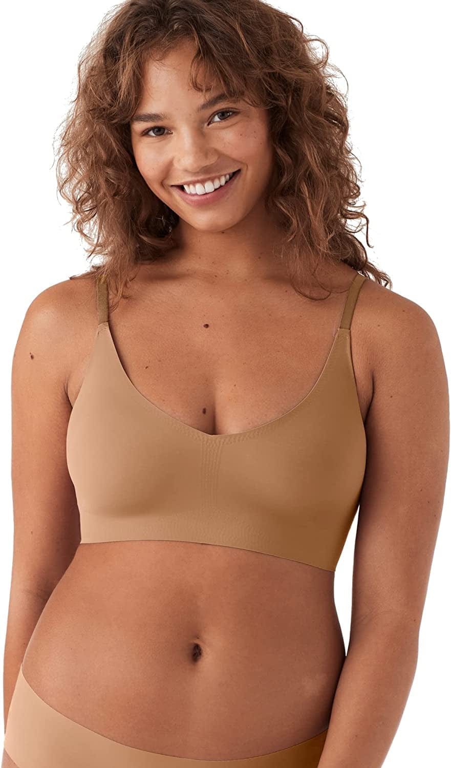 Women'S True Body Triangle Convertible Strap Bra Bronzed / Standard Cup / M (34C-D,36A-B)