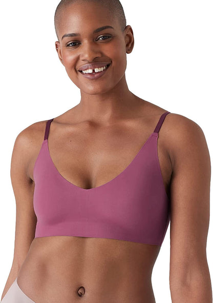 Women'S True Body Triangle Convertible Strap Bra Plum / Standard Cup / Large