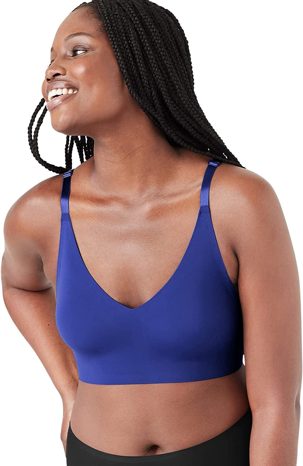 Women'S True Body Triangle Convertible Strap Bra Laguna Blue / Standard Cup / XS (30C-D,32A-B)