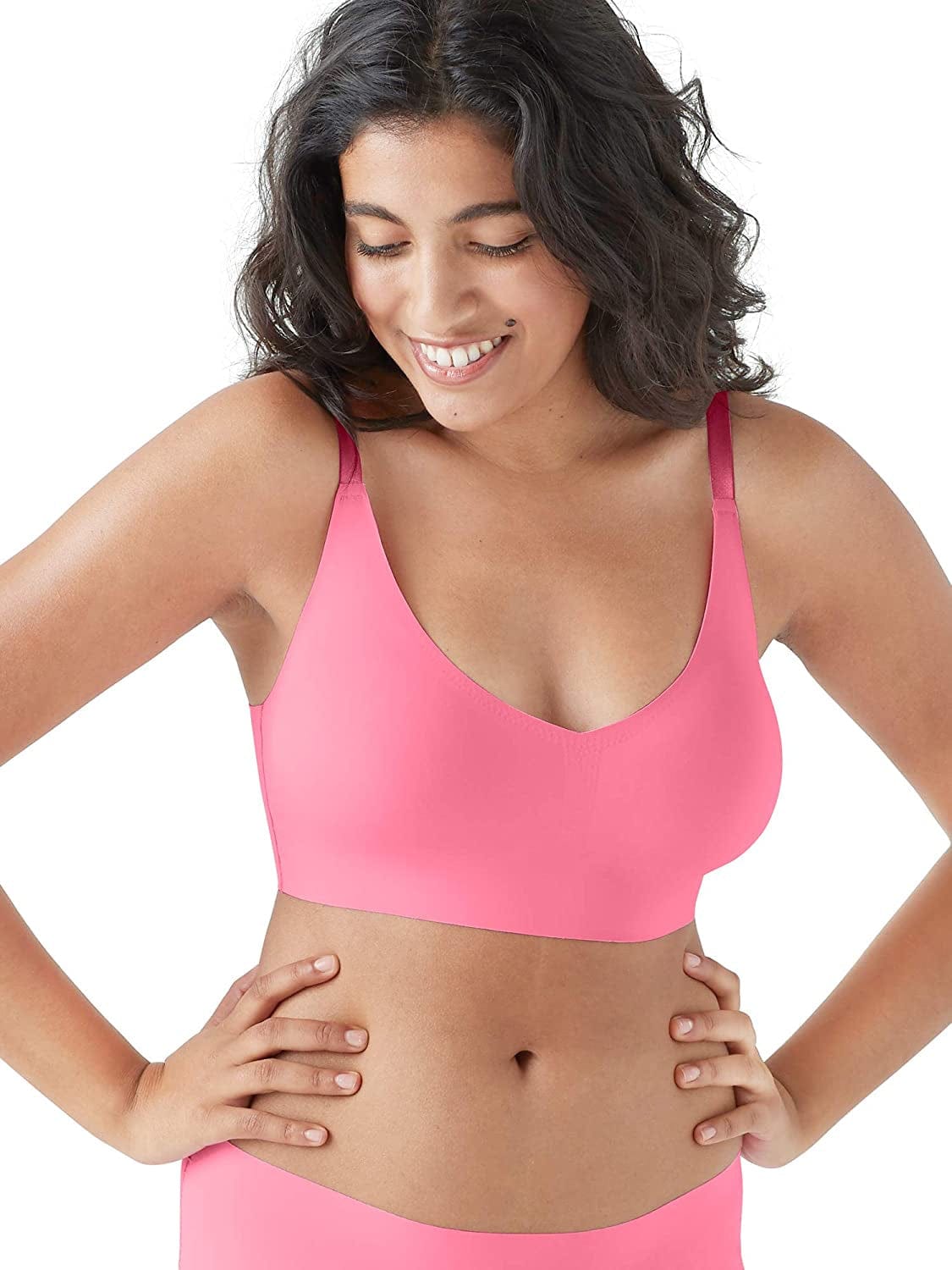 Women'S True Body Triangle Convertible Strap Bra Chateau Rose / Standard Cup / XS (30C-D,32A-B)