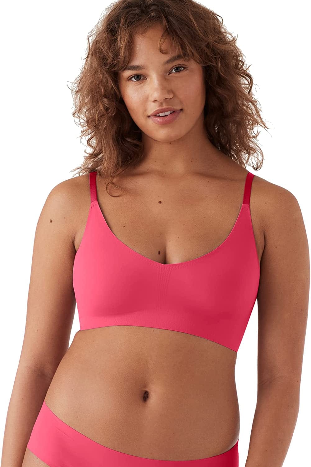 Women'S True Body Triangle Convertible Strap Bra Raspberry / Standard Cup / XS (30C-D,32A-B)