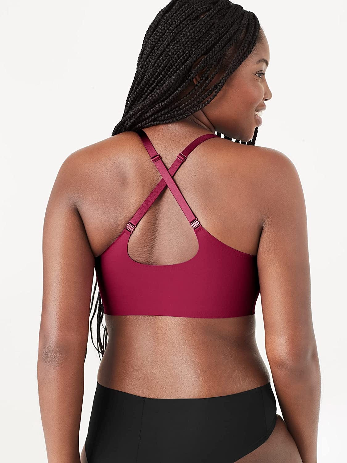 Women'S True Body Triangle Convertible Strap Bra