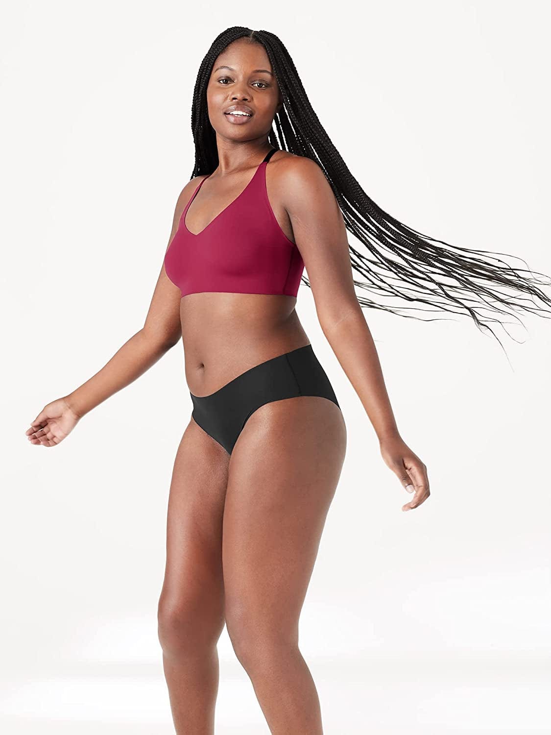 Women'S True Body Triangle Convertible Strap Bra