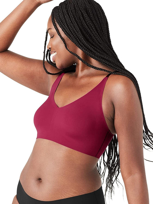 Women'S True Body Triangle Convertible Strap Bra Beet Red / Standard Cup / M (34C-D,36A-B)