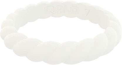 Women'S Twist Stackable Silicone Ring Collection