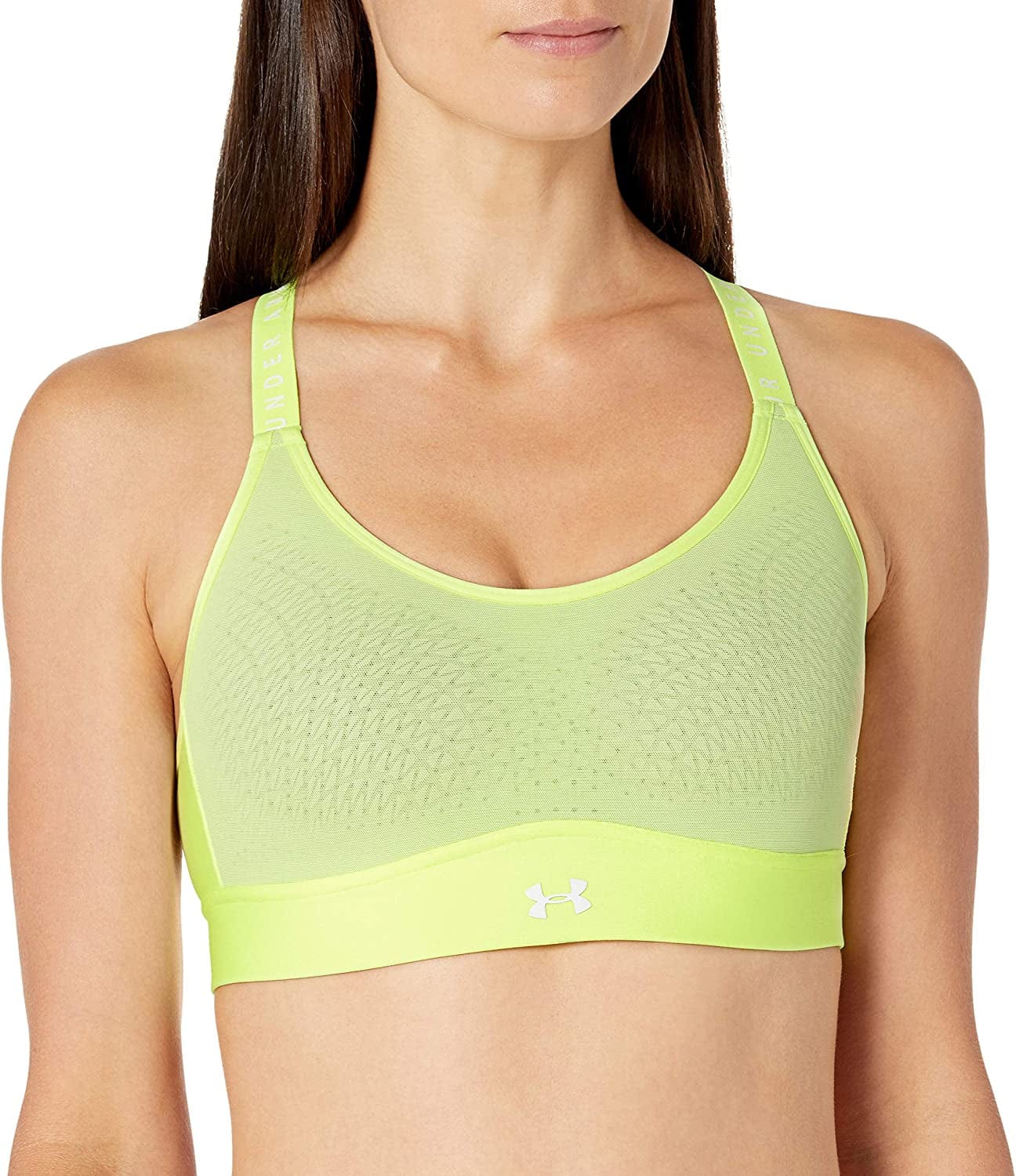 Women'S UA Infinity Mid Sports Bra X-ray (786)/White / X-Large