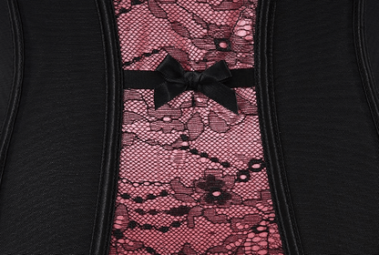 Women'S Victorian Lace Mesh Push up Bustier Corset Top Garter plus Size Lingerie Sets Apparel & Accessories > Clothing > Underwear & Socks > Lingerie Zhitunemi   